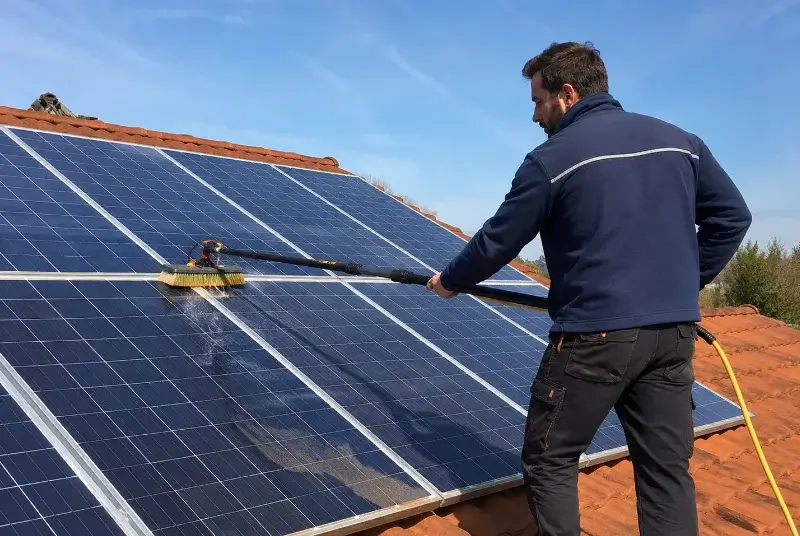 Nettoyage et entretien de panneaux solaires à Marquixanes